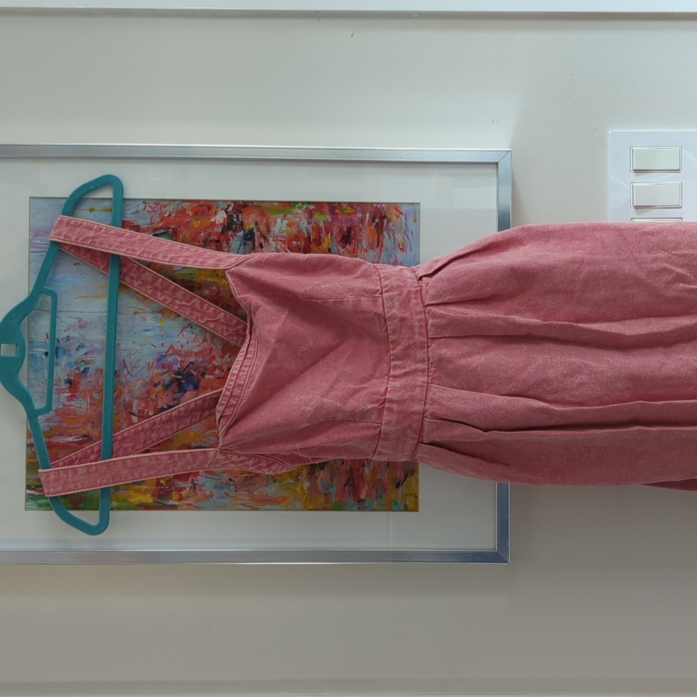 Gap Denim Pink Dress